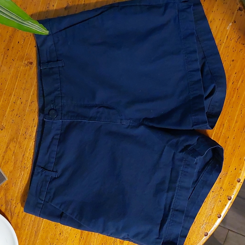 Patagonia Stretch All-Wear Women's Shorts, sz 8, Navy Blue, 4" inseam